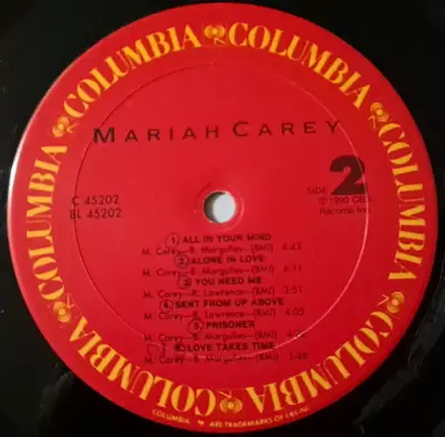 Vinilo Mariah Carey álbum debut - miniatura 5
