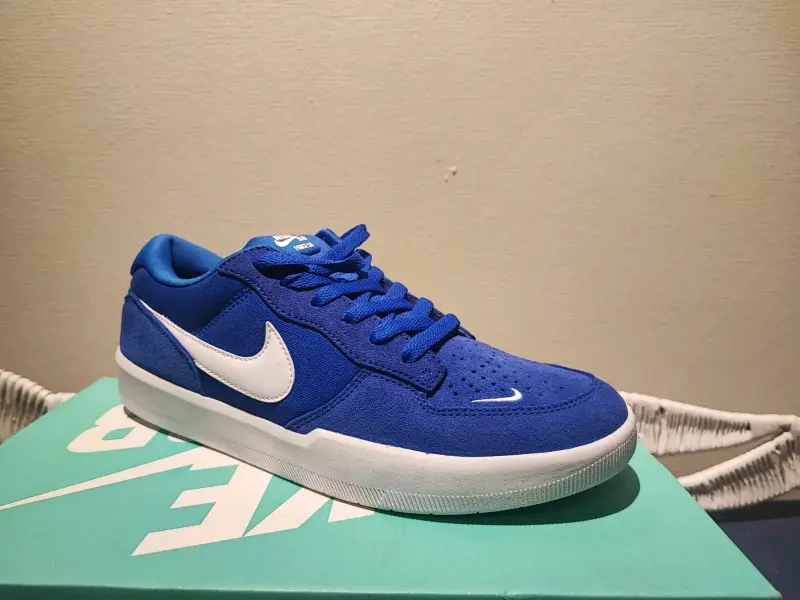 Zapatillas Nike SB Charge Suede azules - 1