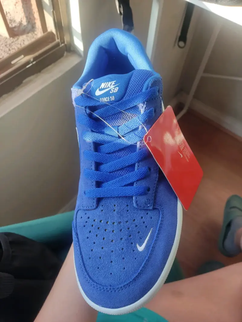 Zapatillas Nike SB Charge Suede azules - 3