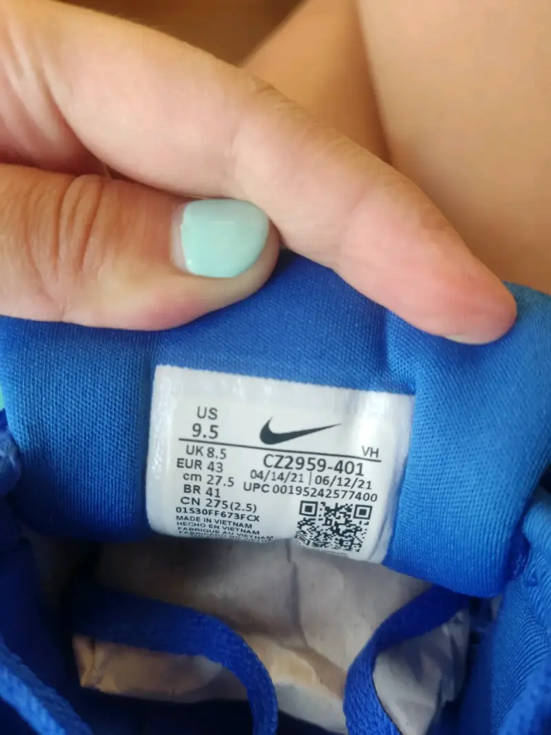 Zapatillas Nike SB Charge Suede azules - 4
