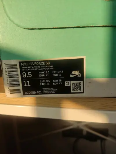 Zapatillas Nike SB Charge Suede azules - miniatura 5