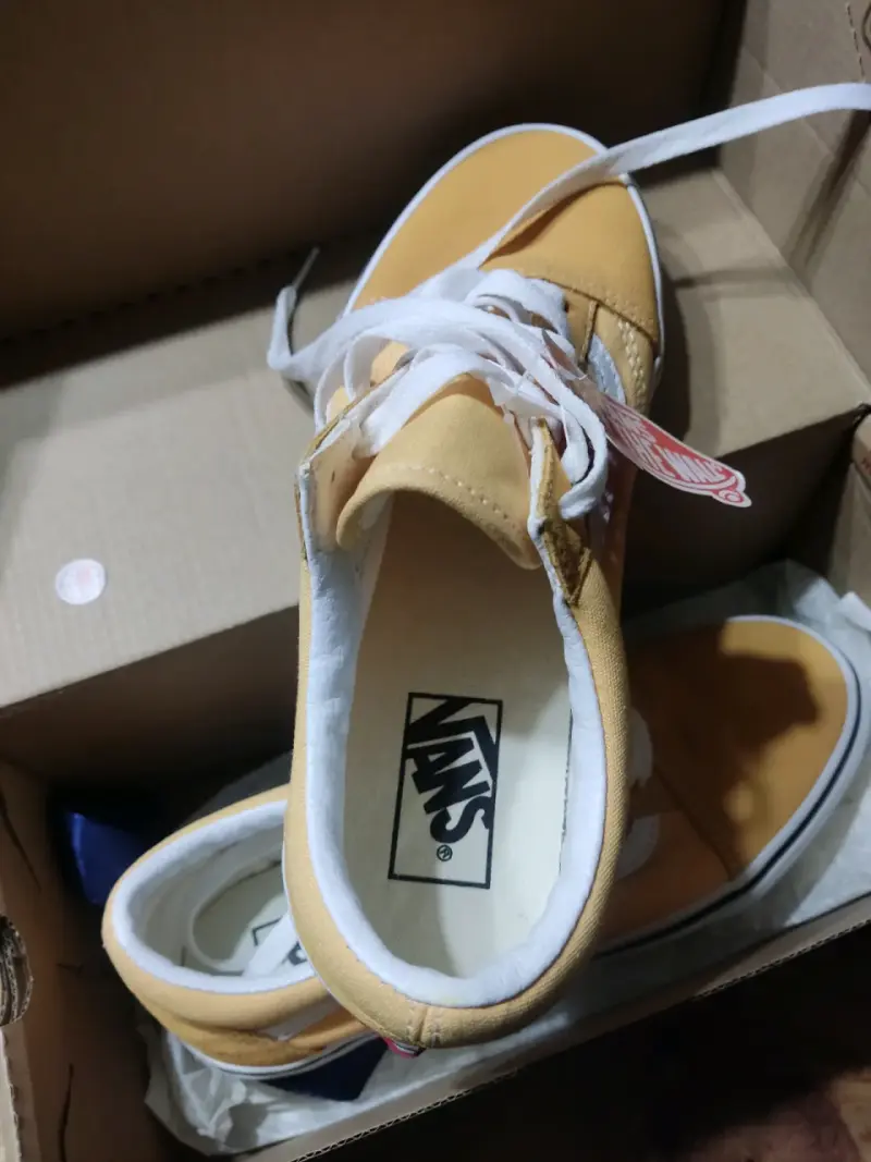 Zapatillas Vans Old Skool Flax/True White - 3