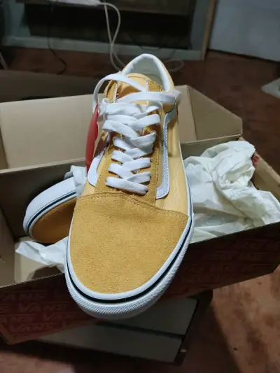 Zapatillas Vans Old Skool Flax/True White - miniatura 4