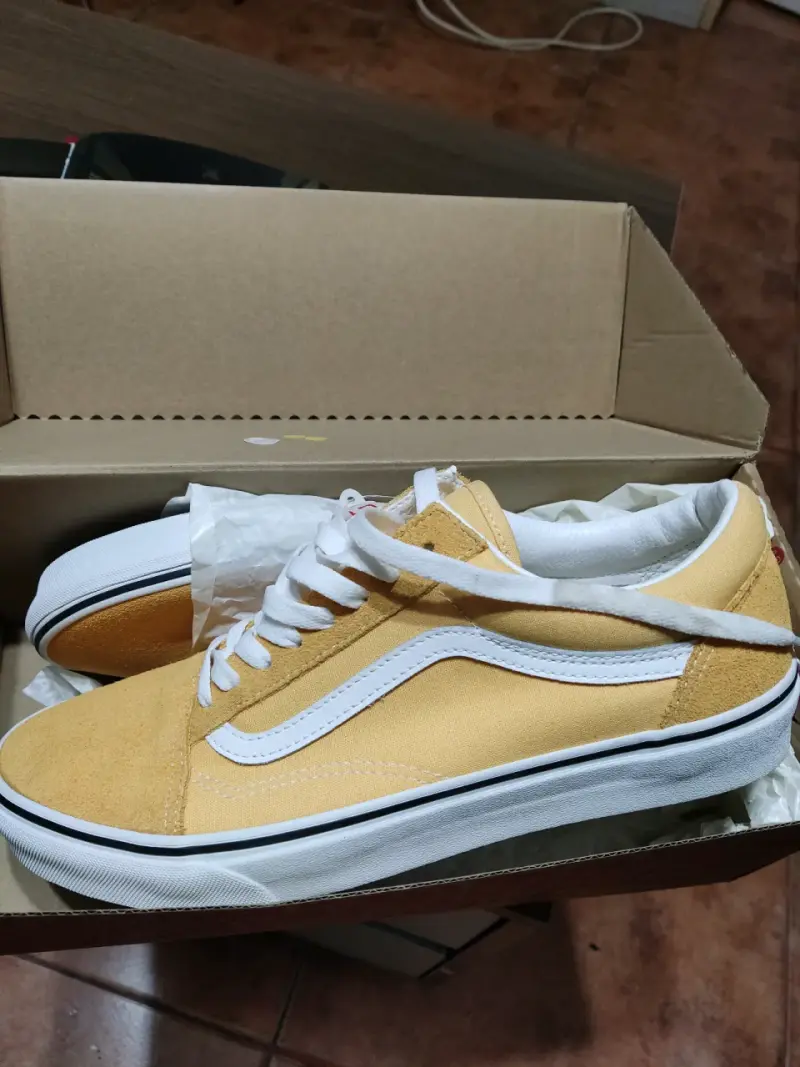 Zapatillas Vans Old Skool Flax/True White - 5