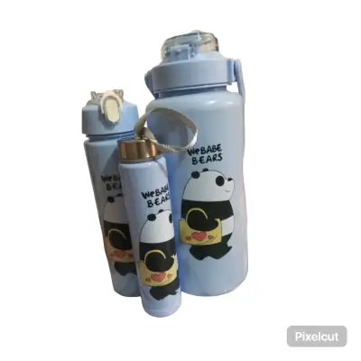 Set de botellas térmicas WeBabe Bears rosadas - miniatura 2