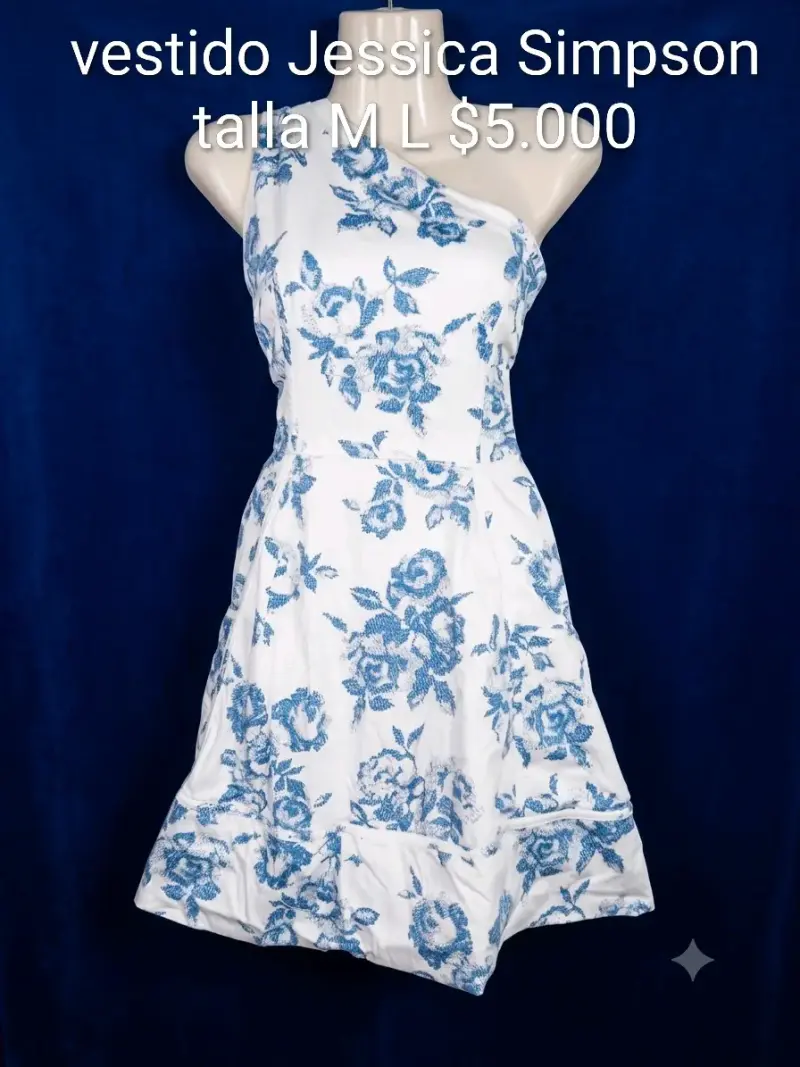 Vestido floral Jessica Simpson talla M