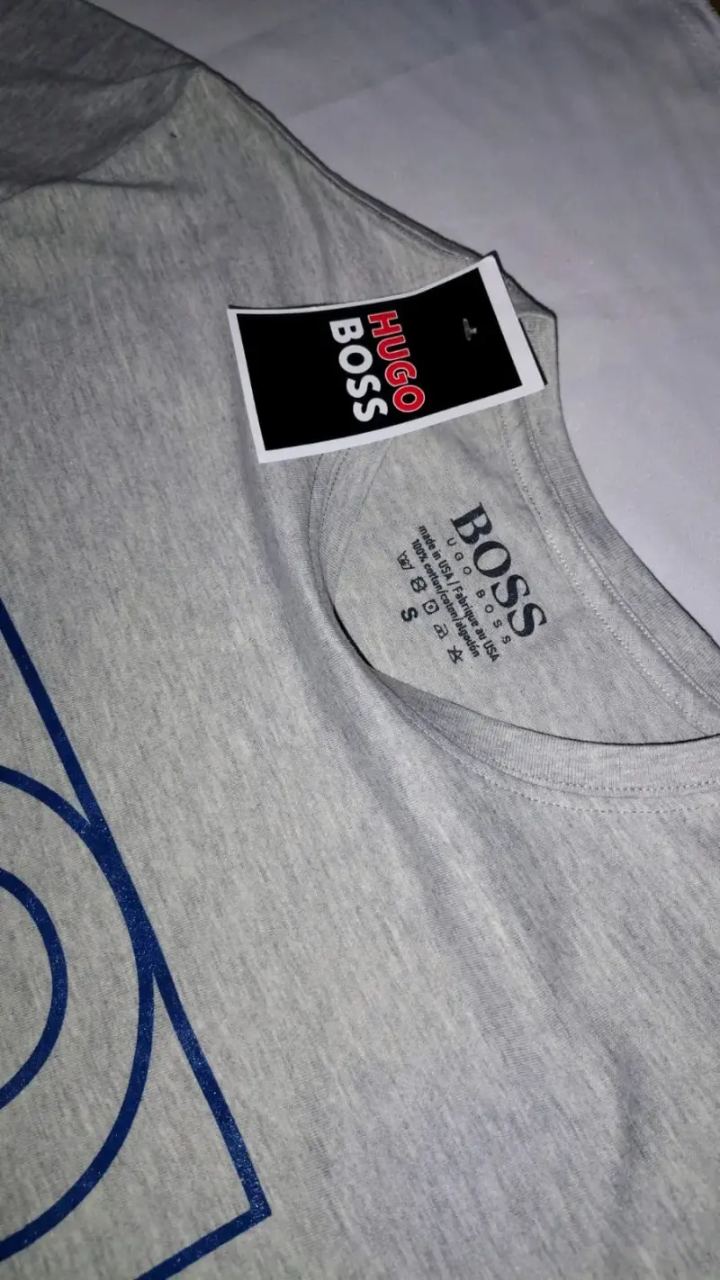 Conjunto deportivo Boss gris y negro talla S - 2