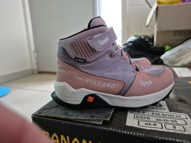 Zapatillas deportivas Lippi Vulcano rosadas - 3