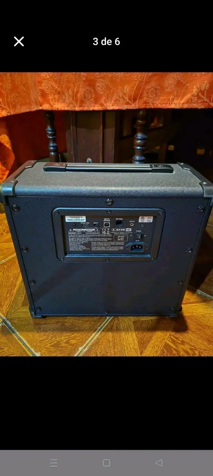 Amplificador Line 6 Spider V30 para guitarra - 5