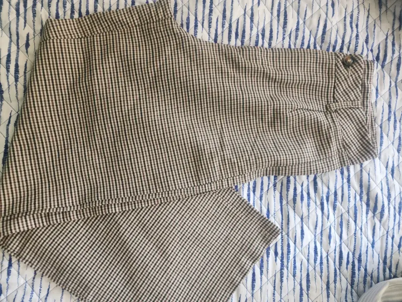 Pantalón de vestir a cuadros elegante - 4