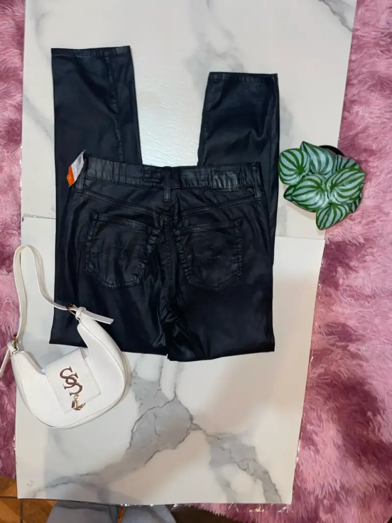 Jeans celestes rasgados para mujer - 5