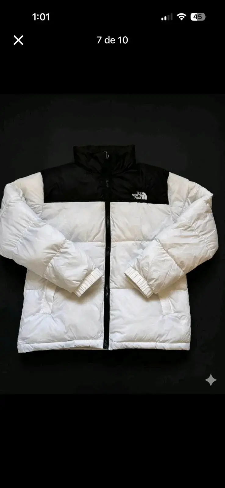 Chaqueta The North Face bicolor acolchada - 1