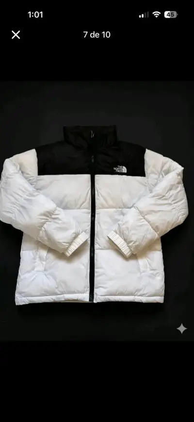 Chaqueta The North Face bicolor acolchada - miniatura 1