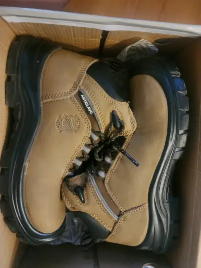 Botas de seguridad Anticlavo marrón - miniatura 1