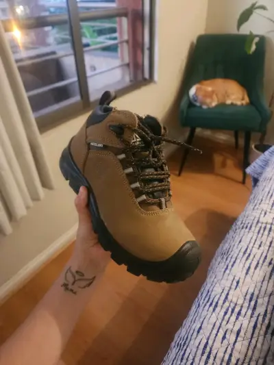 Botas de seguridad Anticlavo marrón - miniatura 3