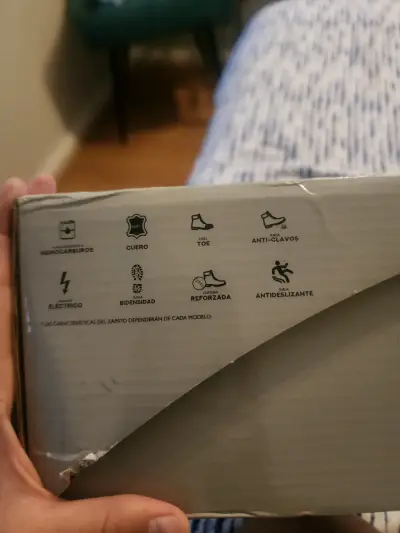 Botas de seguridad Anticlavo marrón - miniatura 6