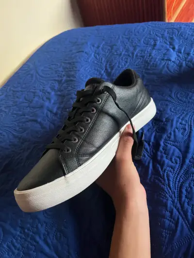 Zapatillas negras Tommy Hilfiger casuales - miniatura 4