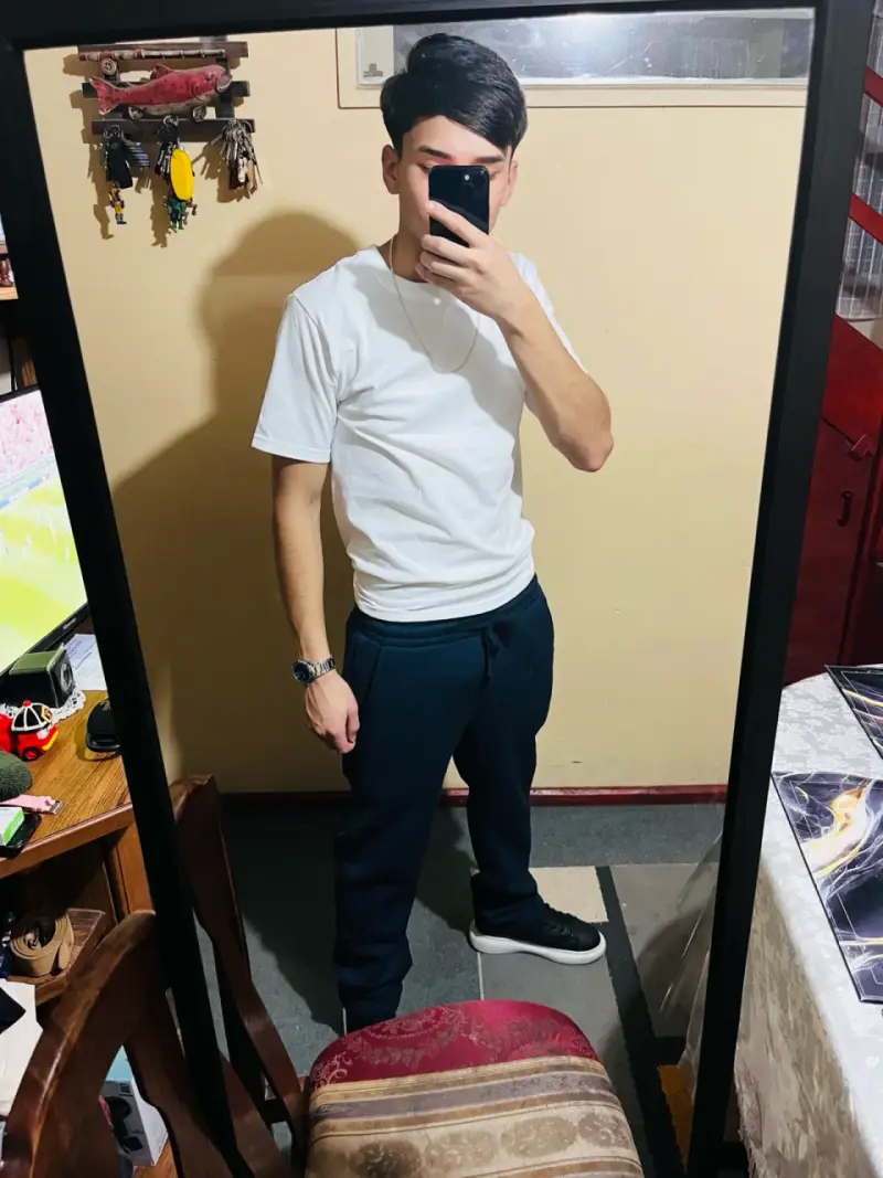 Buzo azul marino casual para hombre - 3