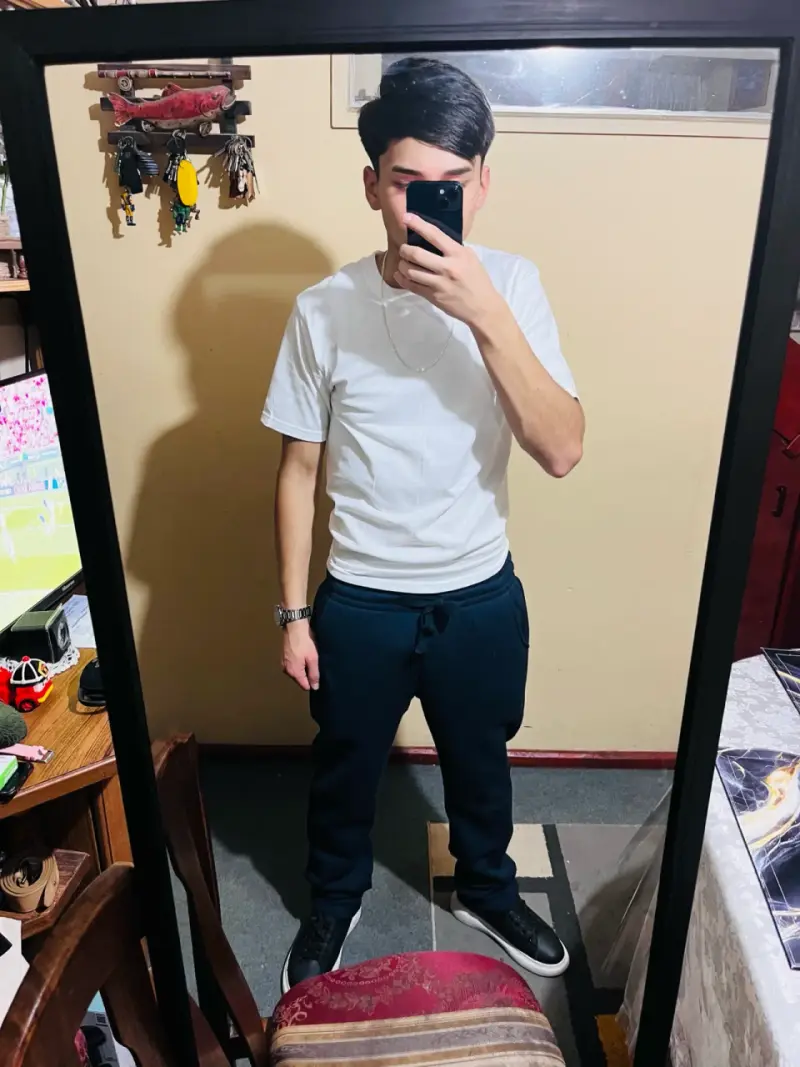 Buzo azul marino casual para hombre - 4