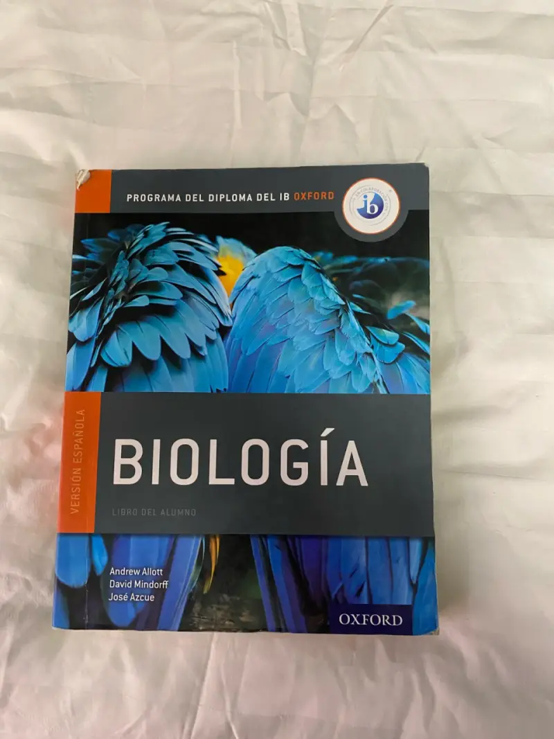 Libro de Biología IB Oxford en español - 1