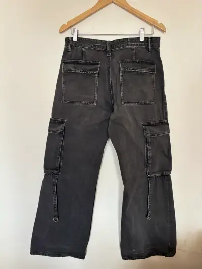 Jeans cargo Zara Talla 40 - miniatura 2