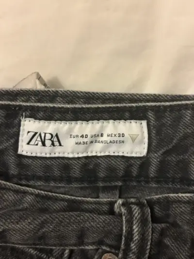Jeans cargo Zara Talla 40 - miniatura 3