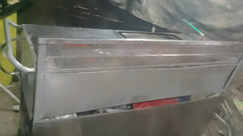 Mesa de acero inoxidable y cocina para fooltrak - 3