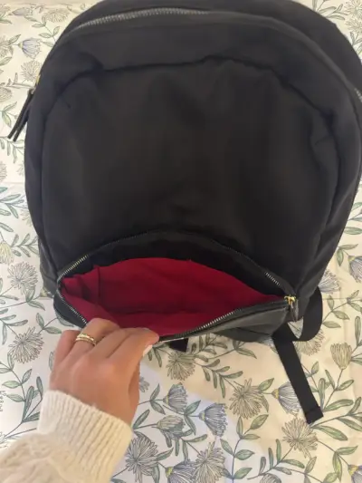 Mochila negra Head con bolsillo frontal - miniatura 4