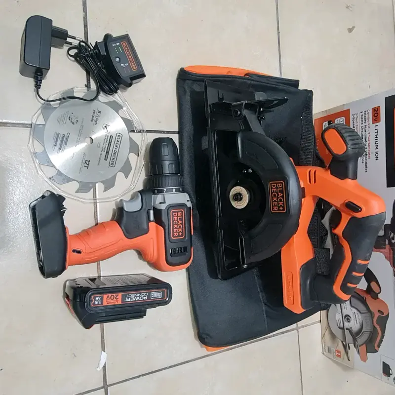 Kit de herramientas Black+Decker 20V - 3