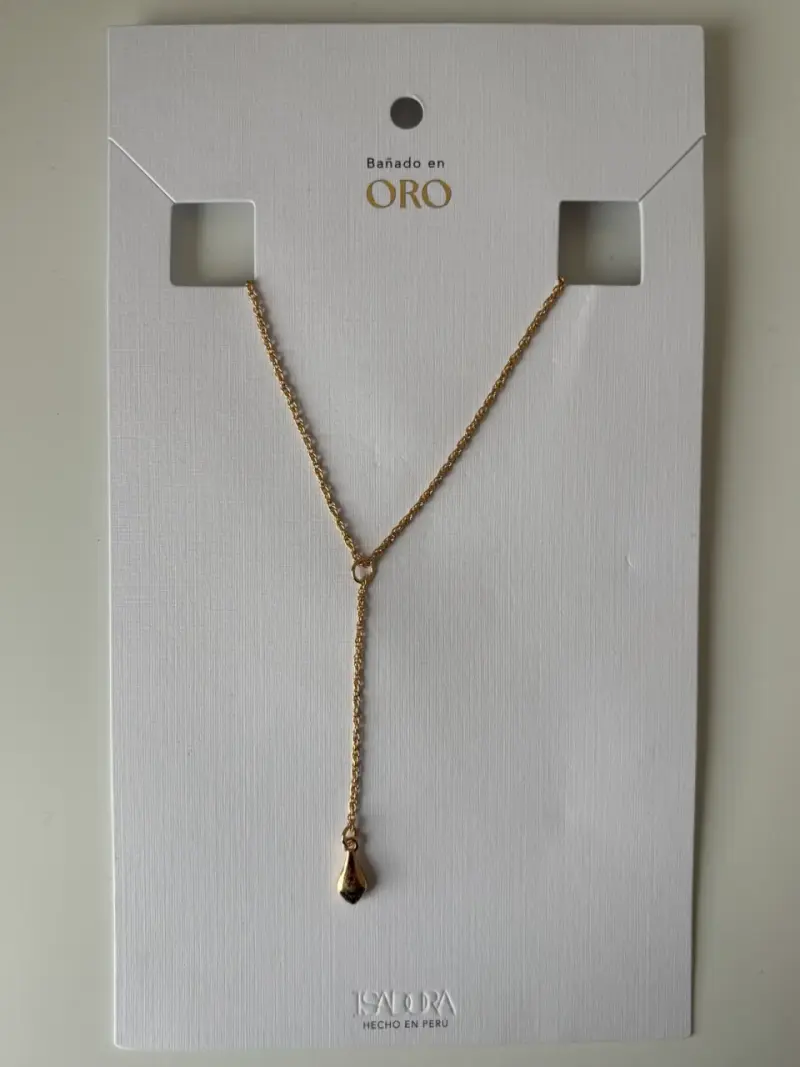 Pulsera dorada y collar Isadora - 2