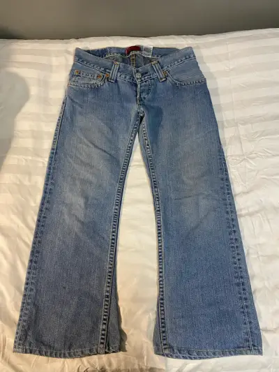 Jeans Levi's clásicos azul claro - miniatura 4