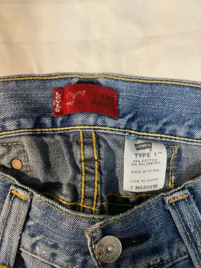Jeans Levi's clásicos azul claro - miniatura 5