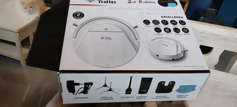 Aspiradora trapeadora robótica 2 en 1 Trotter - 1
