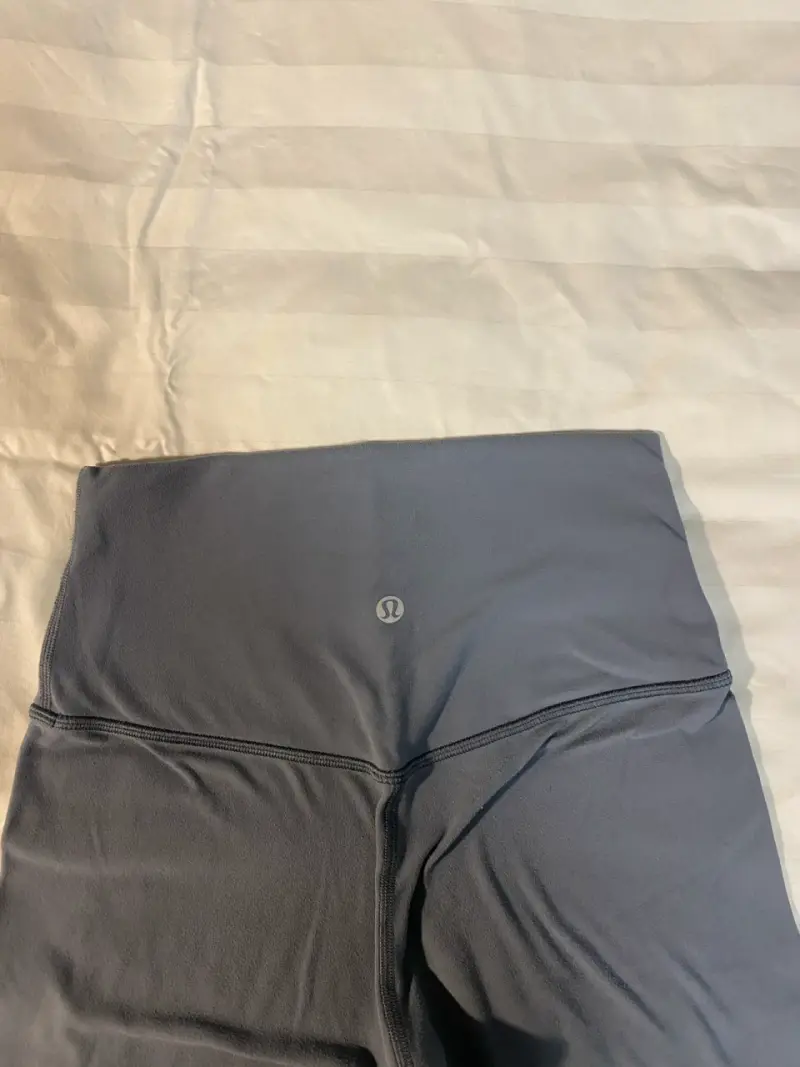 Leggings deportivos gris oscuro para mujer - 2