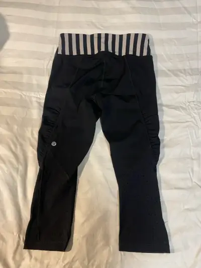 Calzas deportivas Lululemon negras - miniatura 1