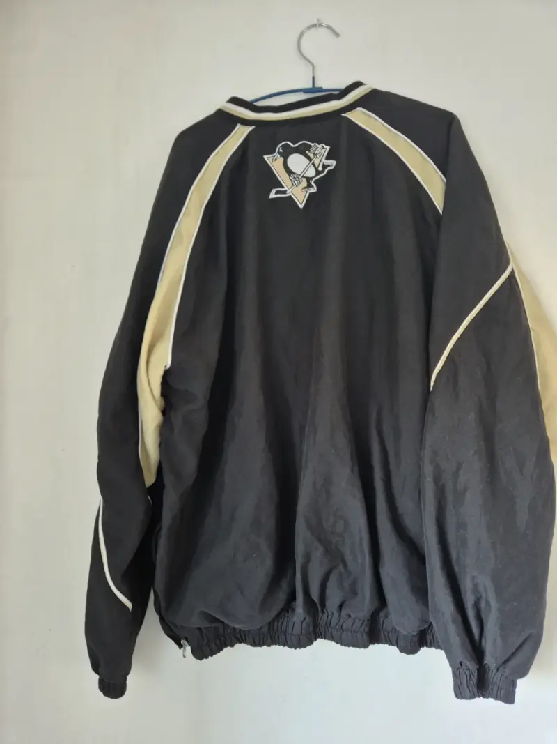 Polerón Pittsburgh Penguins negro y beige - 2
