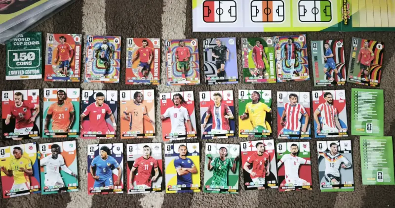 Cartas adrenalyn Panini mundial 2026 - 3