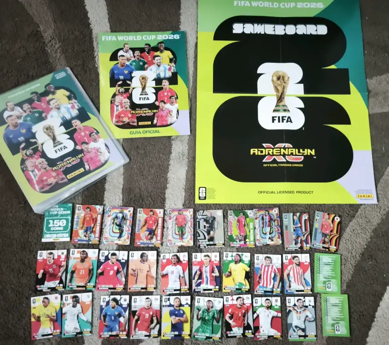 Cartas adrenalyn Panini mundial 2026 - 5