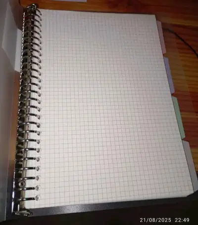 Cuaderno anillado con separadores - miniatura 3