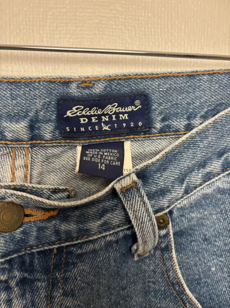 Jeans Eddie Bauer Mom Fit – Talla 14 - 3
