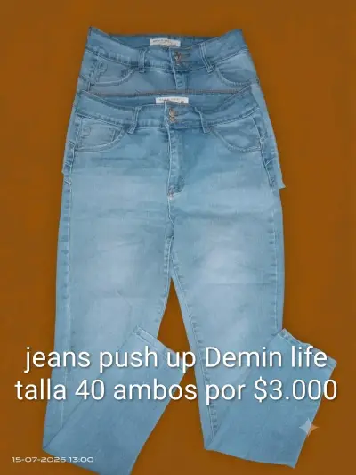 Falda pantalon ecocuero- shorts jeans- jeans - miniatura 6