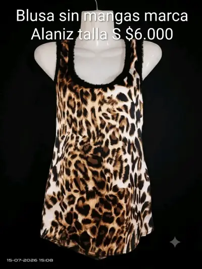 Blusa sin mangas Alaniz y poleras - miniatura 1