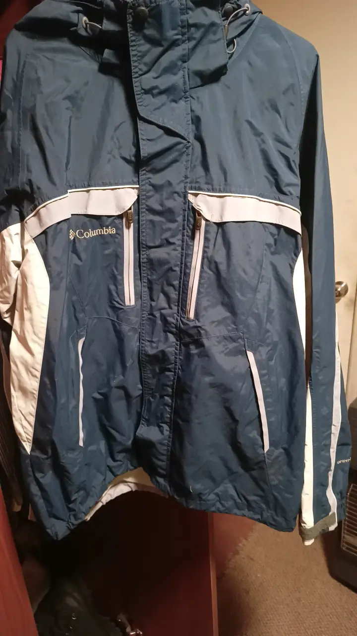 Chaqueta impermeable Omni-Tech azul - 4