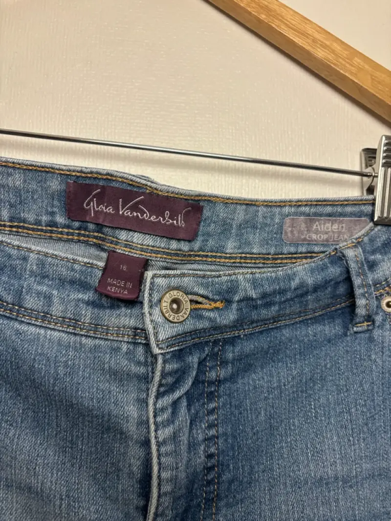 Jeans Gloria Vanderbilt Talla 16 - 4