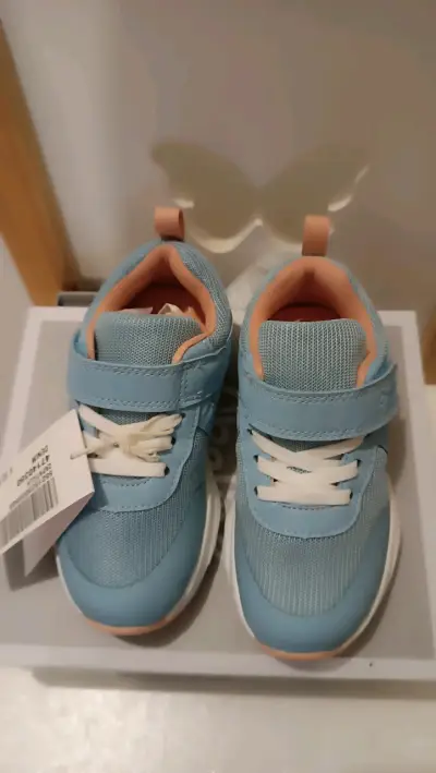 Zapatillas Opaline celestes para niñas talla 27 - miniatura 2