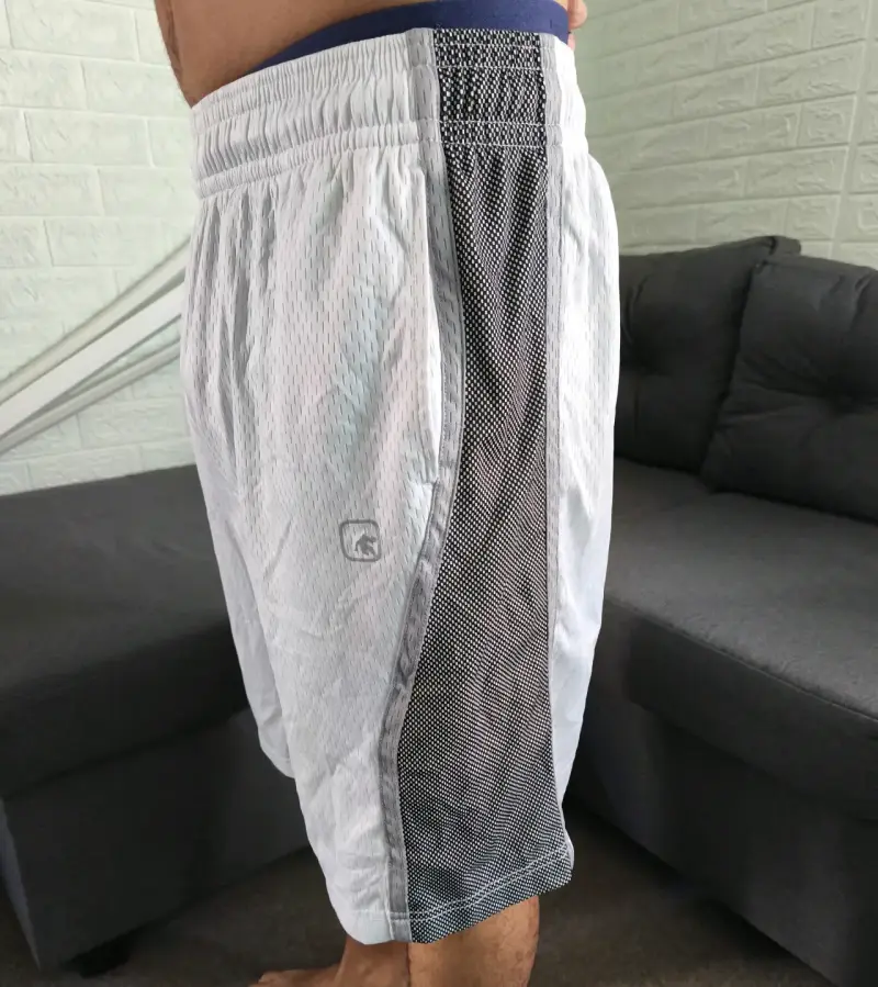 Shorts deportivos and1 blancos para hombre - 2