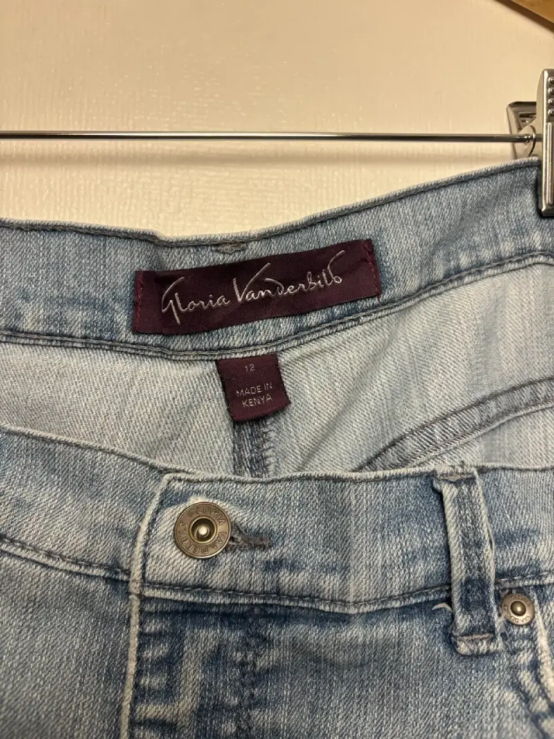 Jeans Gloria Vanderbilt Talla 12 - 5