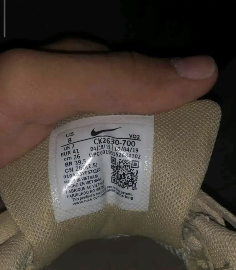 Zapatillas Nike Air Force 1 Gore-Tex beige - 3