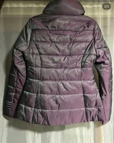 Chaqueta acolchada Desigual multicolor para mujer - miniatura 4