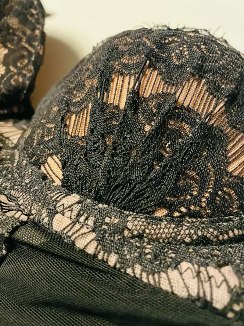 Body Forever 21 xs de encaje negro elegante - 3